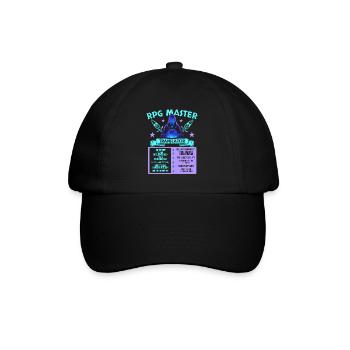 Jeu de rôle RPG Maître du jeu vidéo Gamer - Casquette classique - noir/noir - Devant