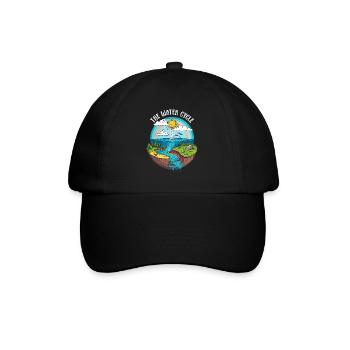 The Water Cycle - Meterology Weather Forecast - Baseball Cap - black/black - Front