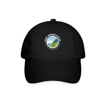 Le cycle de l’eau - Météorologie Prévisions météorologiques - Casquette classique - noir/noir - Devant