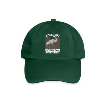 Sandhill Crane Lovers Bird Watching - Baseball Cap - bottle green - Front