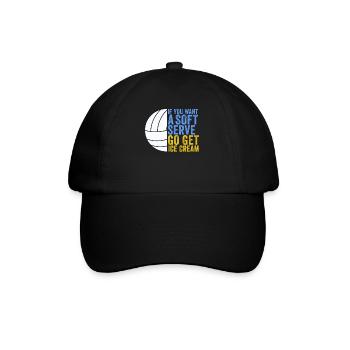 Si vous voulez une portion molle, procurez-vous de la crème glacée - Casquette classique - noir/noir - Devant
