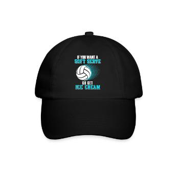 Si vous voulez une portion molle, procurez-vous de la crème glacée - Casquette classique - noir/noir - Devant