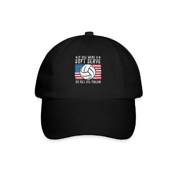 Si vous voulez une portion molle, procurez-vous de la crème glacée - Casquette classique - noir/noir - Devant
