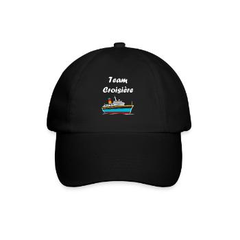 Team Croisière - Casquette classique - noir/noir - Devant