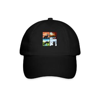 Cadeaux amusants pour les amoureux du renard - Casquette classique - noir/noir - Devant