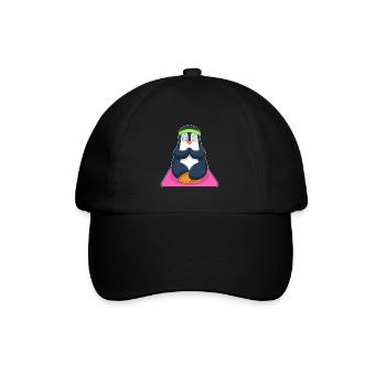 Penguin Yoga Fitness Méditation - Casquette classique - noir/noir - Devant