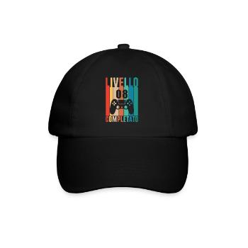 Niveau 8 Terminé - Casquette classique - noir/noir - Devant