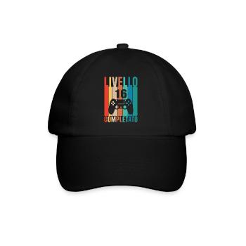 Niveau 16 - Casquette classique - noir/noir - Devant