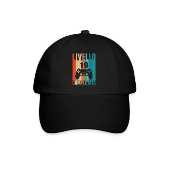 Niveau 19 - Casquette classique - noir/noir - Devant