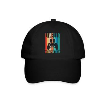 Niveau 60 - Casquette classique - noir/noir - Devant