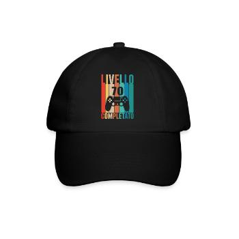 Niveau 70 - Casquette classique - noir/noir - Devant