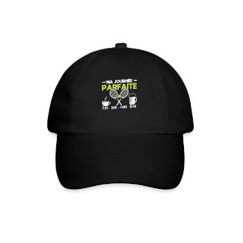 Ma Journée Parfaite Tennis - Casquette classique - noir/noir - Devant