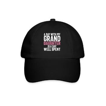 Granddaughter Gifts - Baseball Cap - black/black - Front