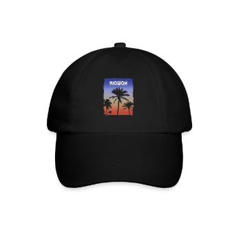 Kiawah Caroline du Sud coucher du soleil vacances Souvenir - Casquette classique - noir/noir - Devant