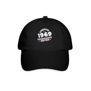 Unique Since 1969 Edition Birthday Vintage 1969 - Baseball Cap - black/black - Front