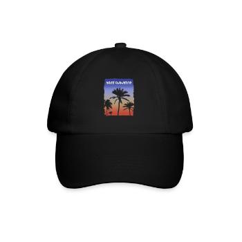 Saint Augustine Floride coucher de soleil vacances Souvenir - Casquette classique - noir/noir - Devant