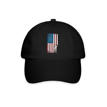 Peintre en bâtiment Décorateur Américain - Casquette classique - noir/noir - Devant