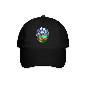 Alps, Summit, Mountains, Beg Hut, House, Alm, Tyrol, Nature - Baseball Cap - black/black - Front