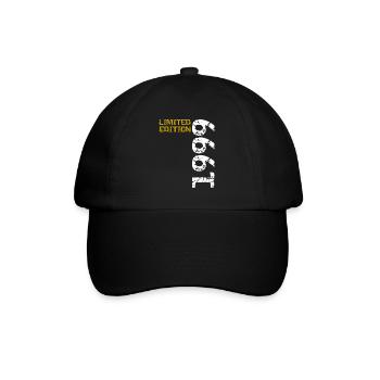 1999 Limited Edition Birthday Gift Wife Husband - Baseball Cap - black/black - Front