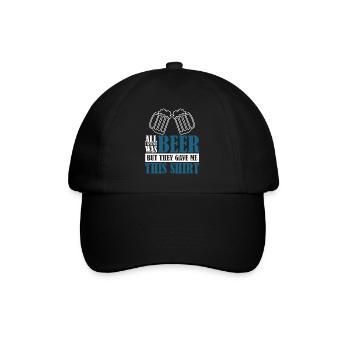 Beer Brewing Home Brewery - Baseball Cap - black/black - Front