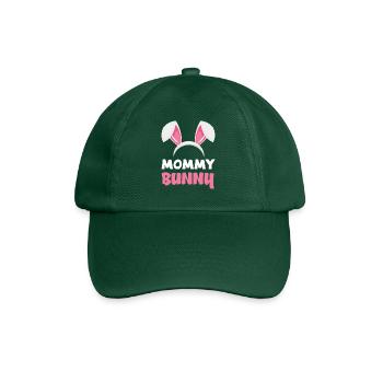 Maman lapin Pâques lapin oreilles de Pâques - Casquette classique - vert bouteille - Devant