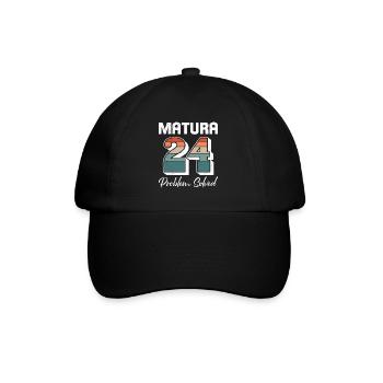 Matura 2024 PROBLÈME RÉSOLU Certificat de fin d’études - Casquette classique - noir/noir - Devant