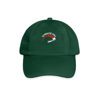 museau plein travail drôle dire sarcasme - Casquette classique - vert bouteille - Devant