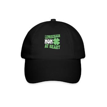 Kobold Mama - Baseballkappe - Schwarz/Schwarz - Vorne
