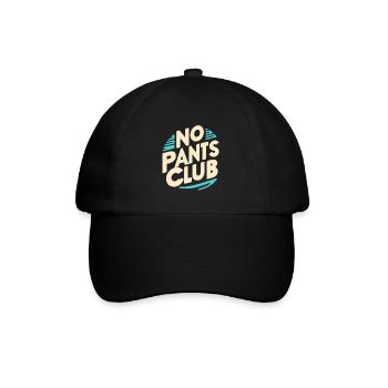 No Pants Club 7 - Baseball Cap - black/black - Front