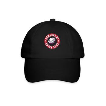 Powered By Onion Soup - Baseballkappe - Schwarz/Schwarz - Vorne