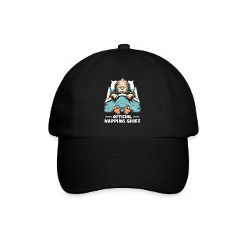 Chemise de sieste officielle - Casquette classique - noir/noir - Devant