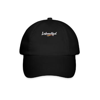 Lesbian Gifts - Baseballkappe - Schwarz/Schwarz - Vorne