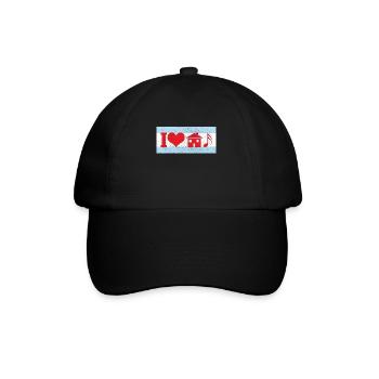 Chicago Illinois Souvenir Gift - Baseball Cap - black/black - Front