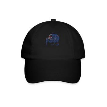 Kiwi Oiseau Drapeau de Nouvelle-Zélande - Casquette classique - noir/noir - Devant
