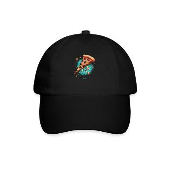 Pizza Galaxie - Casquette classique - noir/noir - Devant