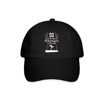 Coolest high jumper ever - Baseball Cap - black/black - Front