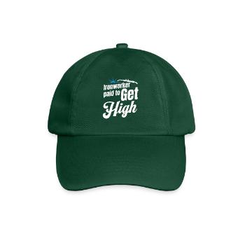 Des ferronniers payés pour embaucher des artisans de haut niveau - Casquette classique - vert bouteille - Devant