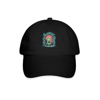 Little Dungeon Man - Baseball Cap - black/black - Front