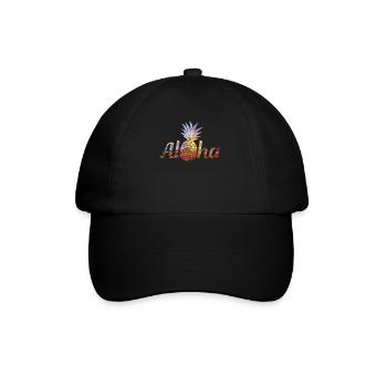 Hawaï Aloha Souvenir hawaïen - Casquette classique - noir/noir - Devant
