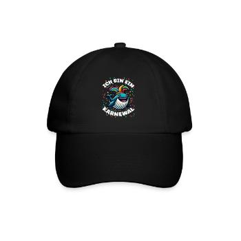 I'm a Carnival, Carnival, Carnival Costume, Carnival - Baseball Cap - black/black - Front