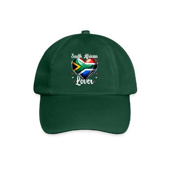 Fierté de l’Afrique du Sud Johannesburg Drapeau sud-africain - Casquette classique - vert bouteille - Devant