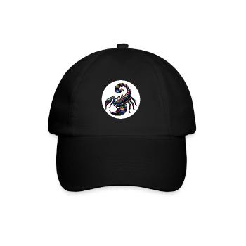 Scorpion - Baseball Cap - black/black - Front