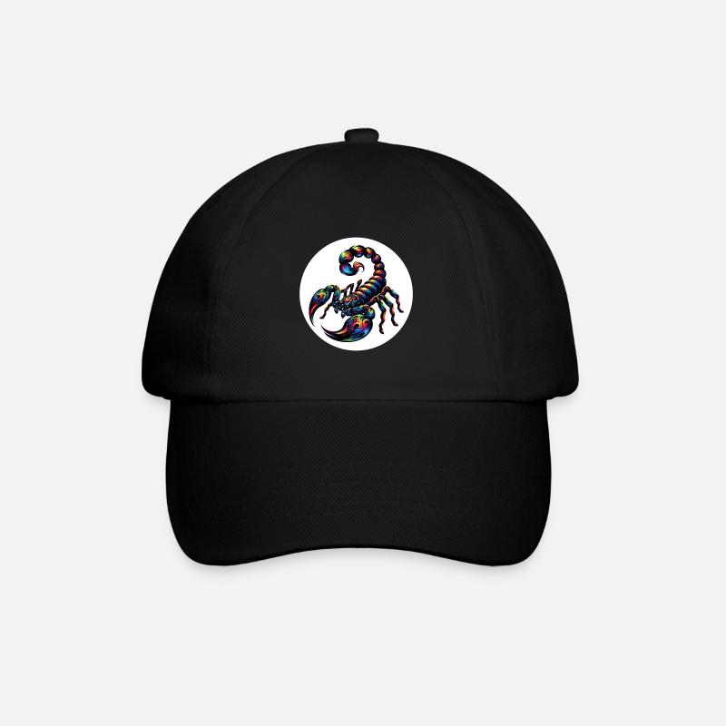 Scorpion - Baseball Cap - black/black