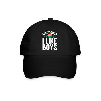 Cadeaux gays - Casquette classique - noir/noir - Devant