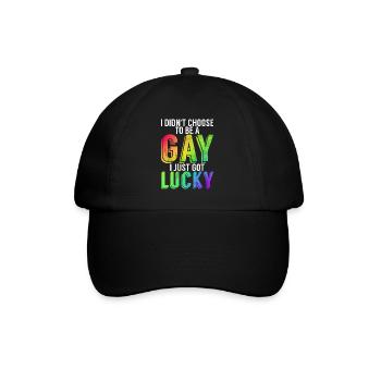 Cadeaux gays - Casquette classique - noir/noir - Devant