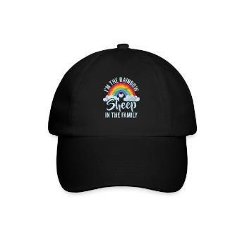 Cadeaux gays - Casquette classique - noir/noir - Devant
