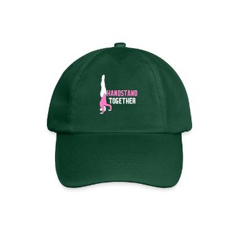 Gymnaste Équilibre sur les mains - Casquette classique - vert bouteille - Devant