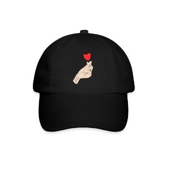K-Drama Liebhaber Lustig KDrama Mutter - Baseballkappe - Schwarz/Schwarz - Vorne