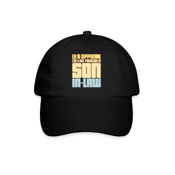 C’est officiel, je suis le gendre préféré qui dit - Casquette classique - noir/noir - Devant