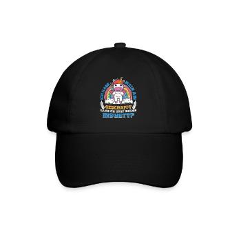 Abiturient Habe Mein Abi Geschafft Abschluss - Baseballkappe - Schwarz/Schwarz - Vorne